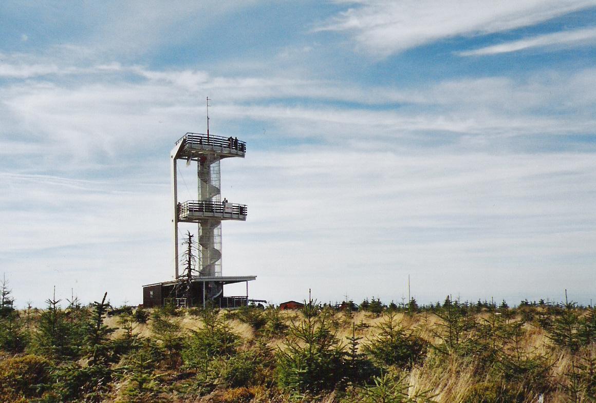 Szczyt Smrk (1124 m) i Wieża Widokowa (Czechy)
